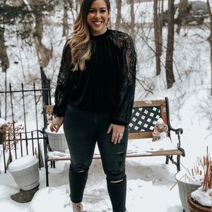 Free People Tops - Free people dream team velvet top Free People Tops - Free people dream team velvet top